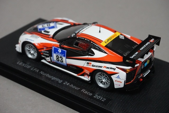 エブロ 1/43 レクサスLFA ニュルブルクリンク24時間耐久レース
