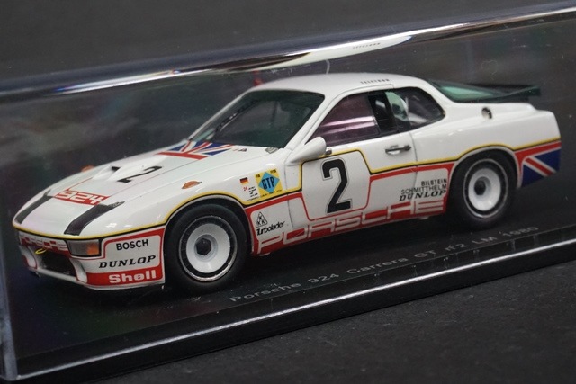 ミニチャンプス　ポルシェ　924 カレラ　GT 1/43 ミニチャンプス 1/43 ポルシェ 924 カレラGT 1981 (シルバー)