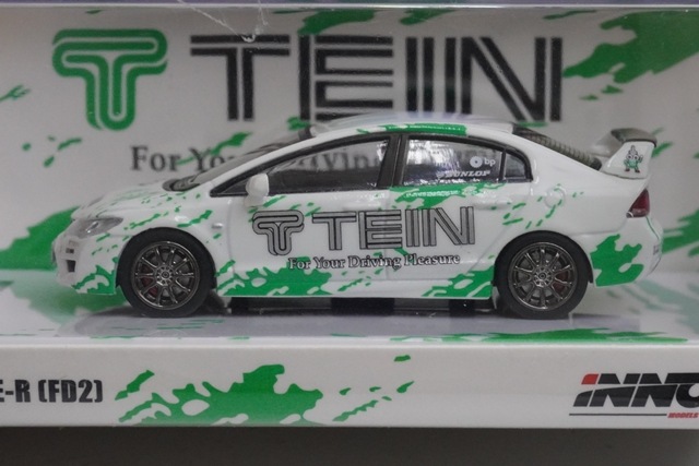 新品 IN64-FD2-TEIN INNO イノモデル 1/64 ホンダ Honda シビック TYPE