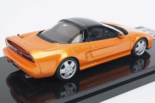 1/43 Wits　ホンダ　NSX タイプR　ミニカー　オレンジ 1/64 LV-N346a ホンダ NSX Type-R（赤） 92年式【334385