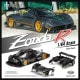 ���� 650630001 AR Box [Almost Real Model] 1/64 �ѥ����� ����� Pagani Zonda R Matte Carbon Fiber  2025 HEC����