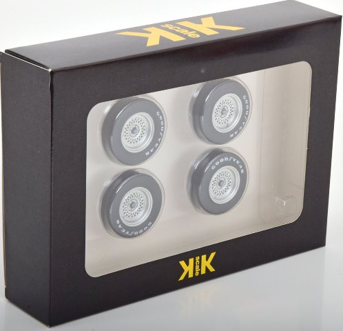 ���� KKDCACC046 KK scale 1/18 �������� �����ץ� Tire Set with rims ����С�