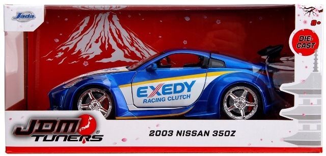 予約 JADA35959 JadaToys 1/24 日産 2003 350Z EXEDY ブルーメタリック