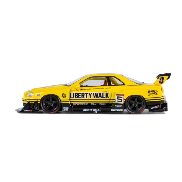 新品 MC249-YEBK TSM MINI-GT 1/64 日産 Nissan LB-ER34 Super