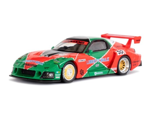 新品 MC264-FDOR TSM MINI-GT 1/64 マツダ Mazda RX-7 LB-Super