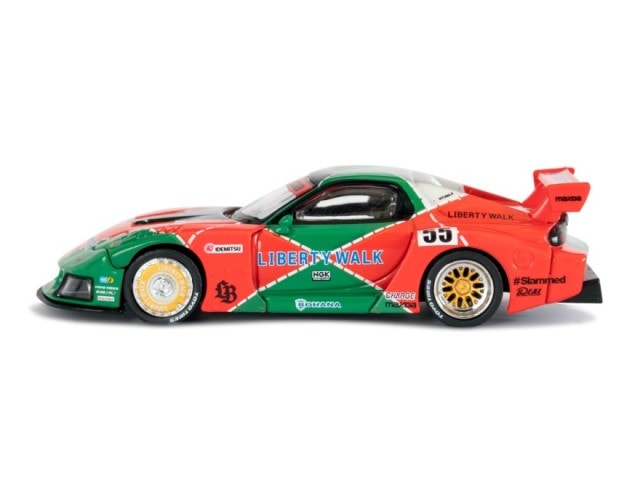 新品 MC264-FDOR TSM MINI-GT 1/64 マツダ Mazda RX-7 LB-Super