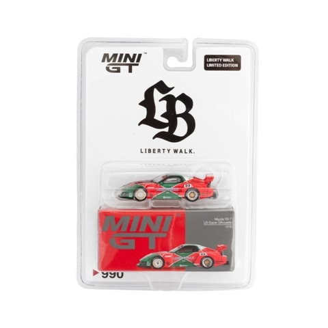 新品 MC264-FDOR TSM MINI-GT 1/64 マツダ Mazda RX-7 LB-Super