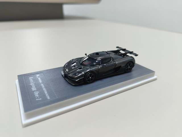 新品 MJ Model 1/64 ケーニグセグ Koenigsegg Agera One:1 Full Carbon