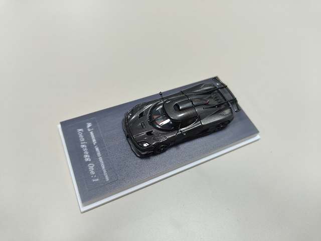 新品 MJ Model 1/64 ケーニグセグ Koenigsegg Agera One:1 Full Carbon