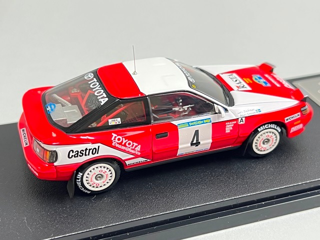 1/43 HPI 8146 ミラージュ トヨタ セリカ GT-Four ラリー スウェーデン 