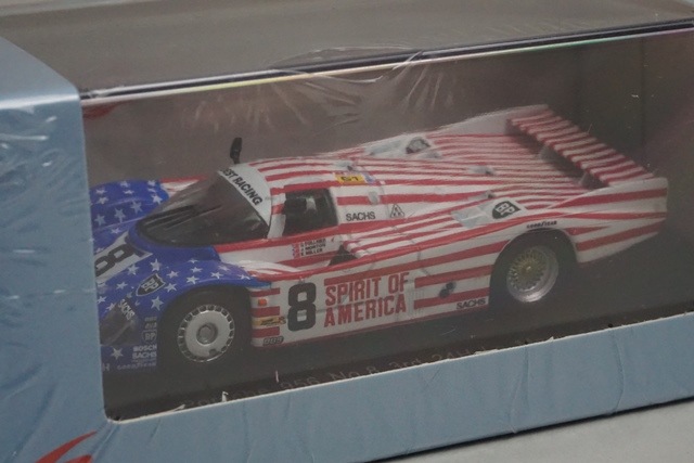 新品Y176 スパーク 1/64 ポルシェ 956 #8 3rd 24H ルマン 1986 G