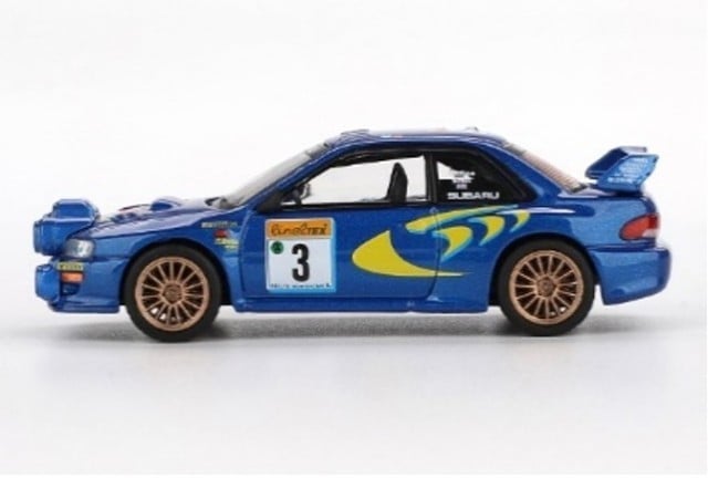 新品 MGT00975-BL TSM MINI-GT 1/64 スバル インプレッサ WRC98