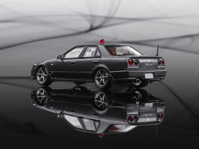 チョロQ】日産・ER34 スカイライン 25GT パトカー 警察車両 緊急