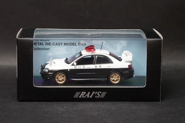 1/43 レイズ H7430302 スバル インプレッサ WRX STi 2003 山口県警察