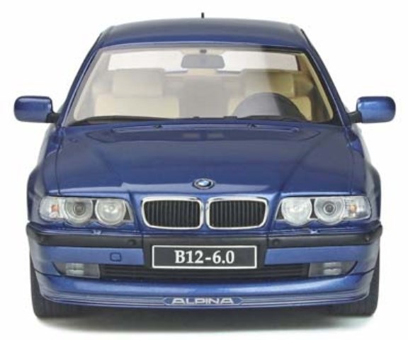 予約OTM359 OTTO 1/18 アルピナ B12 E38 ブルー 世界限定 3,000個