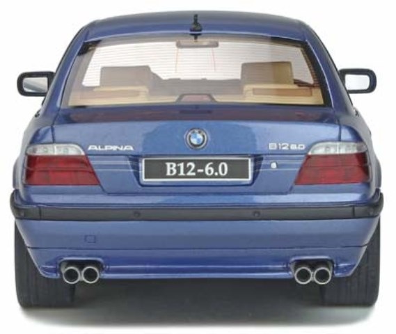 予約OTM359 OTTO 1/18 アルピナ B12 E38 ブルー 世界限定 3,000個