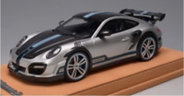 取寄せ AB Models 1/18 ポルシェ Porsche 911 Techart Silver, Boost
