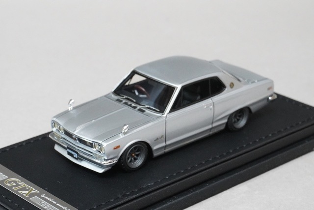 イグニッションモデル 1/43 スカイライン GT-X KGC10 ホワイト 【公式