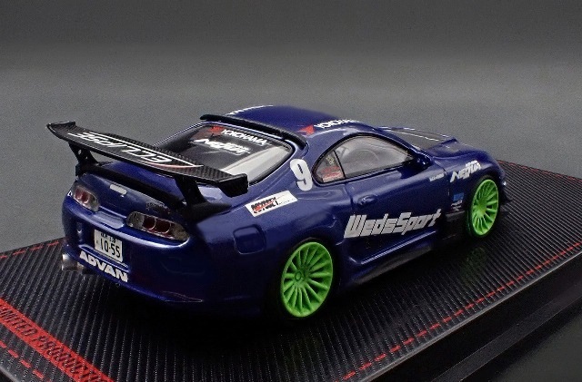 美品 イグニッションモデルToyota Supra （JZA80）RZ Blue 美品 イグニッションモデルToyota Supra （JZA80）RZ Blue