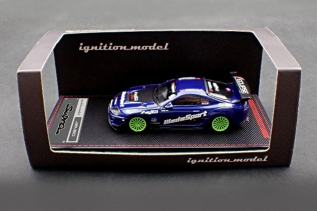 Ignition Model Toyota Supra JZA80 RZ 1/18 Resin Blue