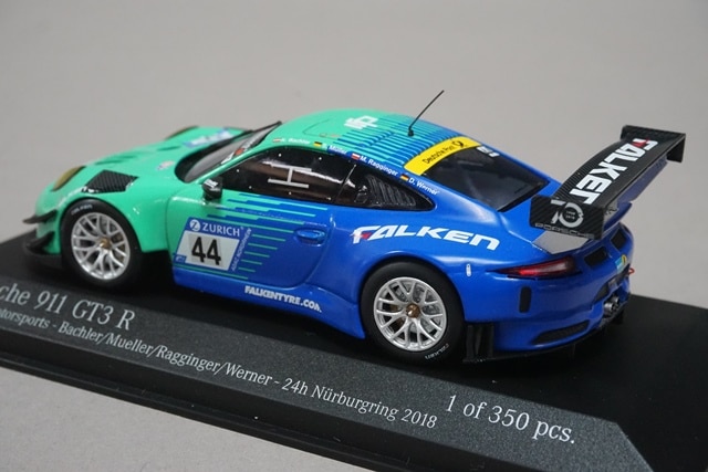 1/43 ミニチャンプス 413186744 Falken Motorsports特注 ポルシェ 911