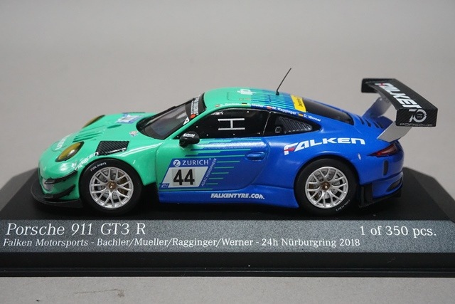 1/43 ミニチャンプス 413186744 Falken Motorsports特注 ポルシェ 911
