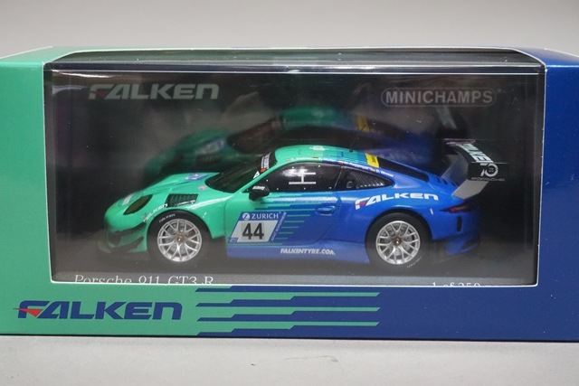 1/43 ミニチャンプス 413186744 Falken Motorsports特注 ポルシェ 911 1/43 ミニチャンプス 413186744 Falken Motorsports特注 ポルシェ 911