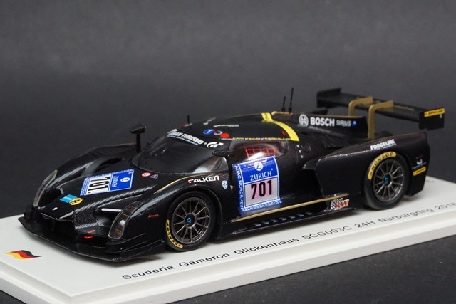 1/43 スパーク SG252 Scuderia Cameron Glickenhaus SCG003C #701 24h