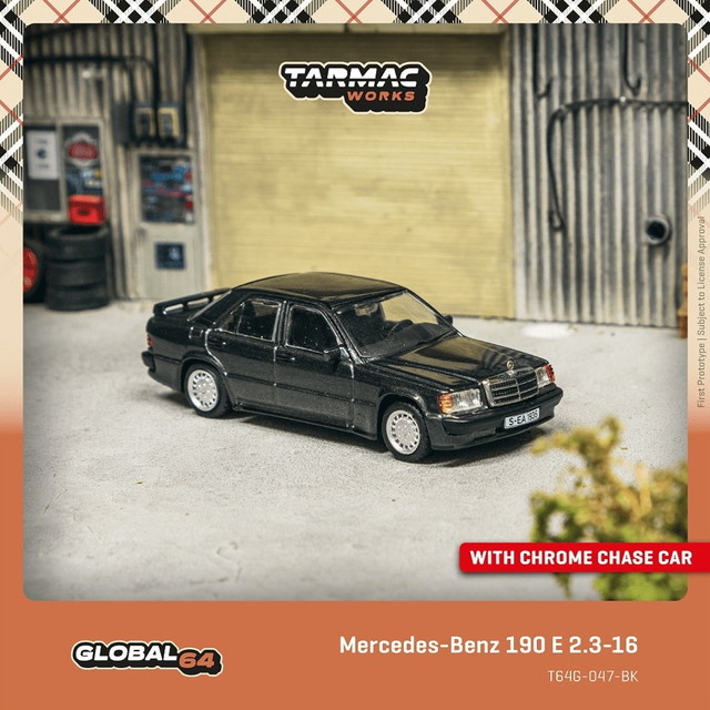 新品 T64G-047-BK Tarmac Works 1/64 メルセデス ベンツ Mercedes-Benz