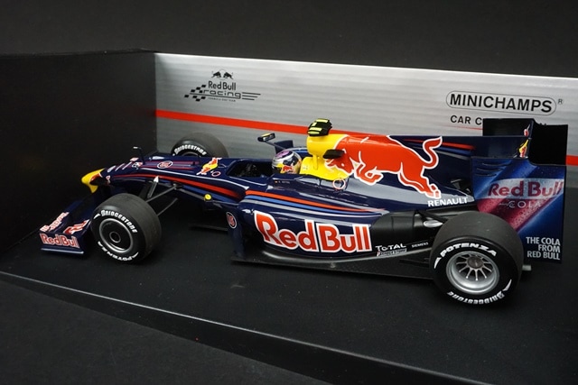 1/18 ミニチャンプス 150090015 レッドブル レーシング ルノー RB5 S