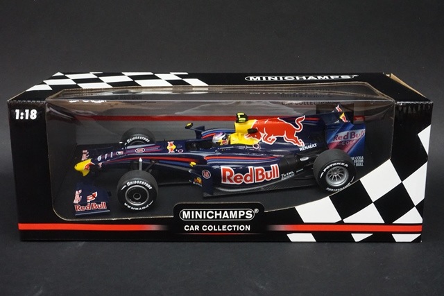 1/18 ミニチャンプス 150090015 レッドブル レーシング ルノー RB5 S