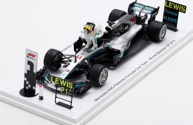 ͽ�� SP570 ���ѡ��� RW24003 1/43 Mercedes AMG F1 W09 EQ Power #44 ͥ�� �֥饸�� Brazil GP 2018 ����Ver. L. �ϥߥ�ȥ� �ꥢ�륦��������
