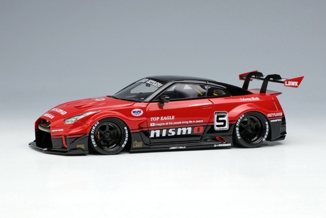  LB014A ᥤå/ɥ 1/43  LB-Silhouette WORKS GT 35GT-RR GT Wing ver. å/ ֥å 200桢100