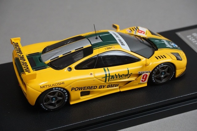 HPI 1/43 マクラーレン F1 GTR ハロッズ Harrods #9 Provence 1/43 - McLaren F1 GTR Harrods #51 3e Le Mans 1995