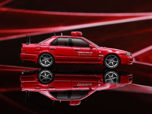 フィギュア　1/18 1/24 1/32 1/35 1/43 1/64 Nゲージ 新品 Mortal 1/64 日産 スカイライン ER34 SKYLINE 25GT Version
