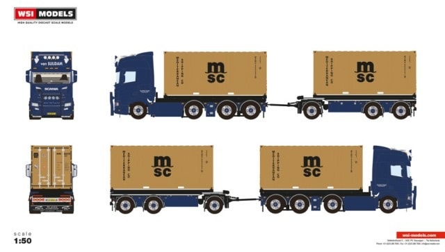 23R-009 Wsi 1/50 Scania R Highline Cr20H | eBay
