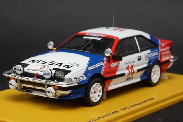 1/43 ビザール BZ371 日産 200SX サファリラリー 1988 3位 #14 , Boost