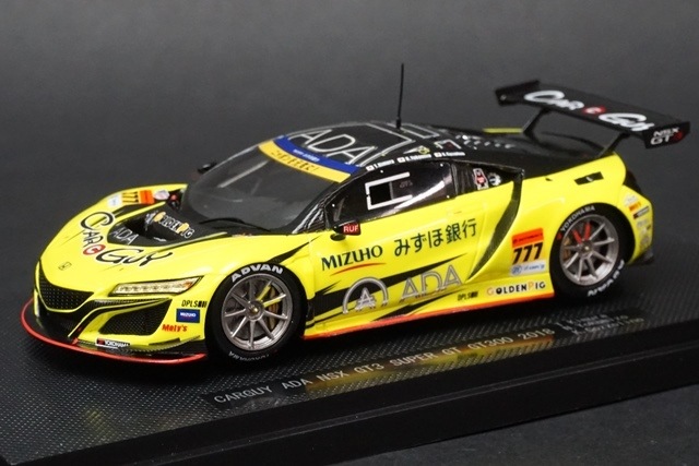 1/43 エブロ 45654 CARGUY ADA NSX GT3 SUPER GT GT300 2018