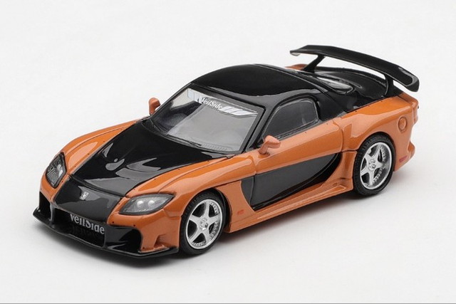 予約 MGT01251-BL TSM MINI-GT 1/64 マツダ RX-7 VeilSide Fortune