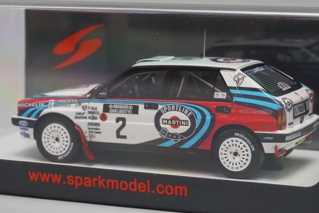 新品 S9010 スパーク 1/43 Lancia Delta HF Integrale 16V Winner 1000
