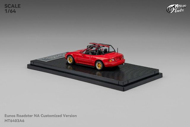 新品 MT640ЗA6 Micro Turbo 1/64 ユーノス ロードスター Eunos Roadste