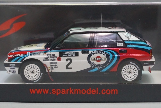新品 S9010 スパーク 1/43 Lancia Delta HF Integrale 16V Winner 1000