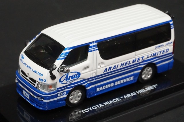 【Syo】京商 ビーズコレクション ハイエース ブリジストン仕様 1/64 1/64 京商 ビーズコレクション 06661B トヨタ ハイエース ”ARAI