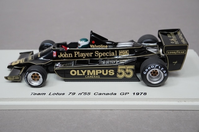 1/43 スパーク LOT-SPK-79CAN チーム ロータス 79 カナダGP 1978 #55