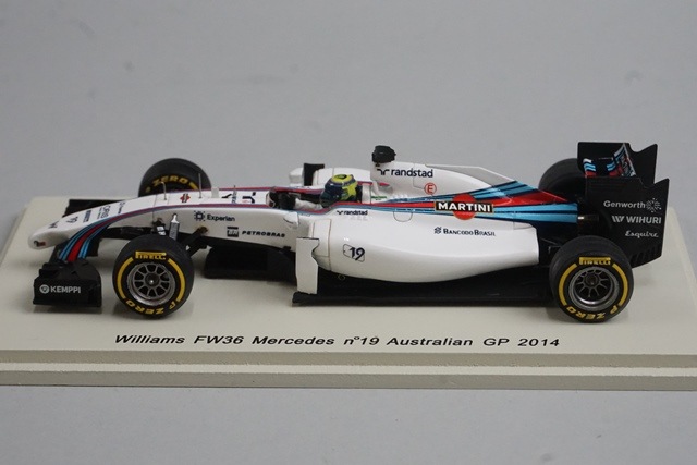 1/43 スパーク S3079 ウィリアムズ FW36 メルセデス オーストラリアGP