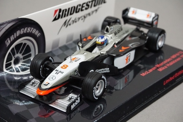 1/43 ミニチャンプス 413980008 マクラーレンメルセデス MP4/13 1998 M