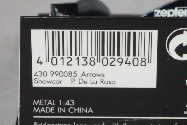 1/43 �ߥ˥����ץ� 430990085 �������� ���硼���� 1999 P.�ǥ���� #14