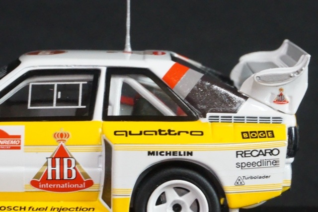 1/43 ミニチャンプス 5030500803 Audi Sport quattro S1 Rallye San