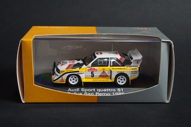 1/43 ミニチャンプス 5030500803 Audi Sport quattro S1 Rallye San