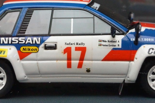 1/43 ビザール BZ222 日産 240RS サファリ 1985 3位 #17, Boost